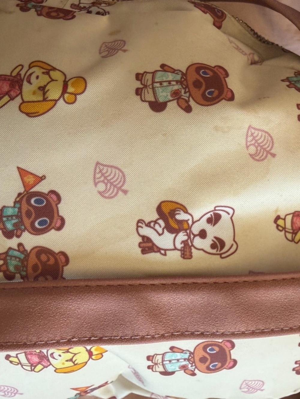 Animal Crossing Print Mini Backpack - Cream - Picture 6 of 8